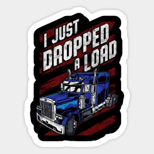 Dropped Load Sticker